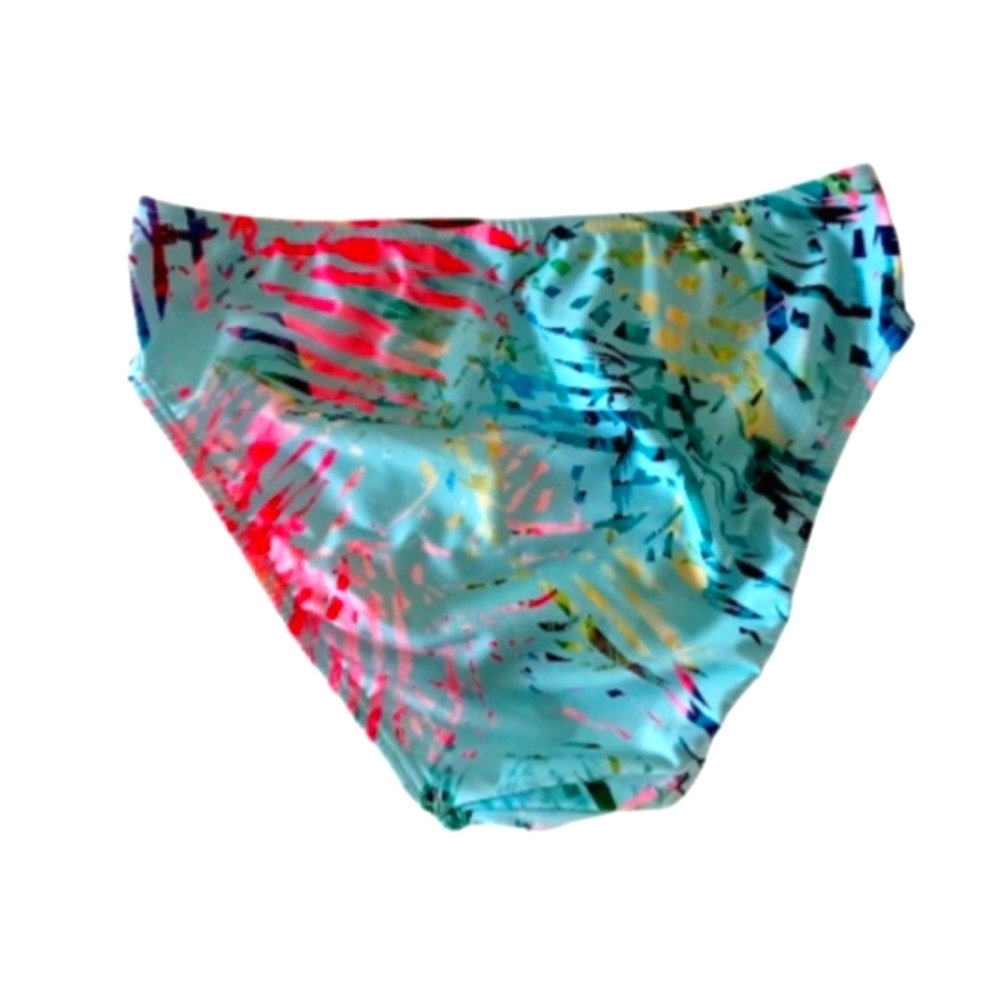 Venus Colorful Abstract Bikini Bottom, Size S